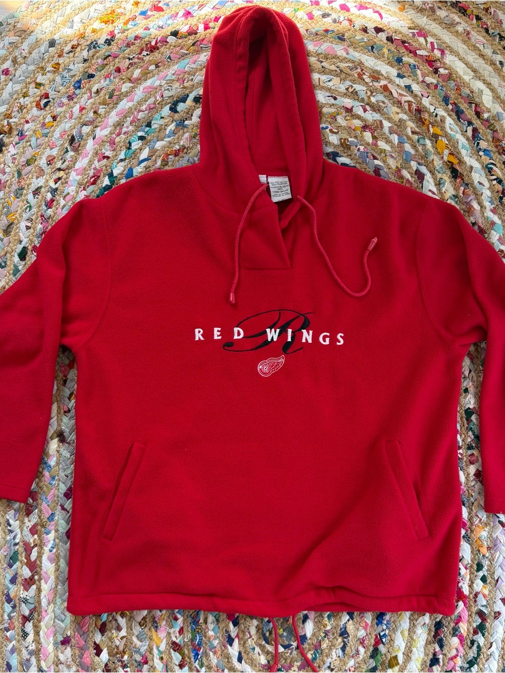 NHL Red Detroit Red Wings Pullover Hoodie
